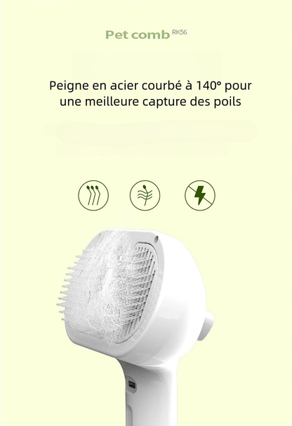 Brosse à Vaporisateur pour  Chats et Chiens