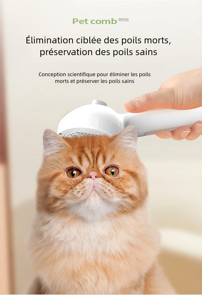 Brosse à Vaporisateur pour  Chats et Chiens