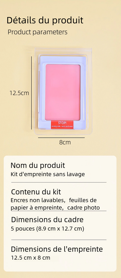 DIY Kit de Cadre d'Empreinte de Patte