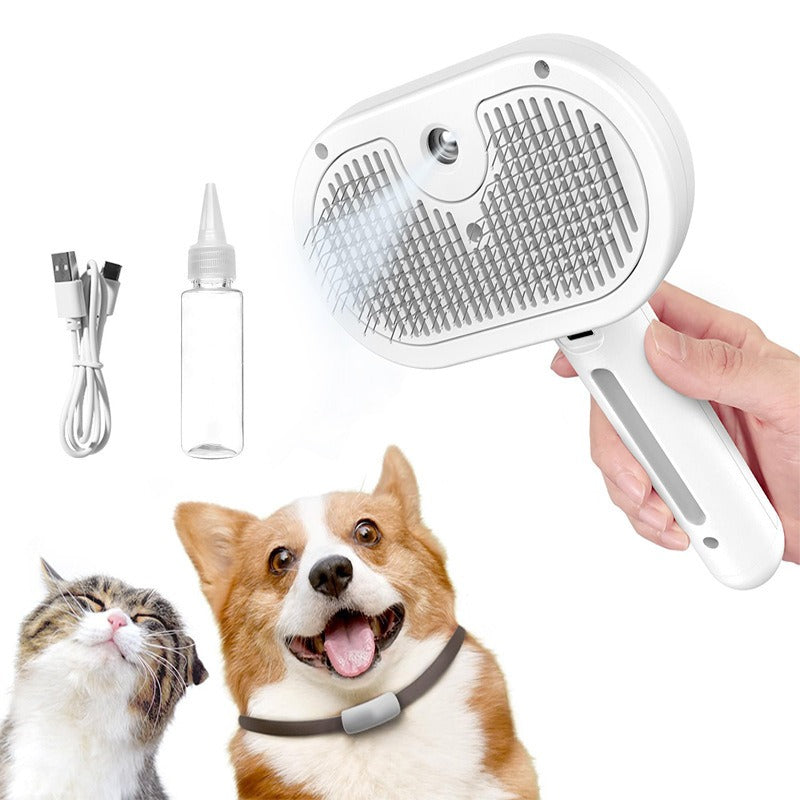 Brosse à Vaporisateur pour  Chats et Chiens