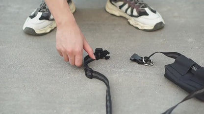 Ensemble de Laisse de Course Réfléchissante pour Chiens avec Ceinture